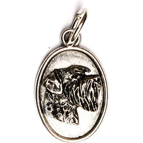 Schnauzer, Schnauzer I - collar para perro, colgante para una mamá perruna, joyería única de Art-Dog (1/5)