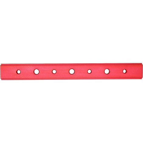 Gabarit de rail à rainure à onglet en T précision pour le travail du bois, en alliage d'aluminium, efficacité, scies à bras radial, établis (rouge) (1/5)