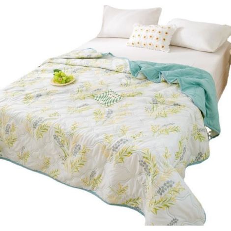 Couverture de Refroidissement d'été, Couverture Froide de Double Face Couverture Rafrachissante pour Lit Canapé Voyage, 200x (1/3)