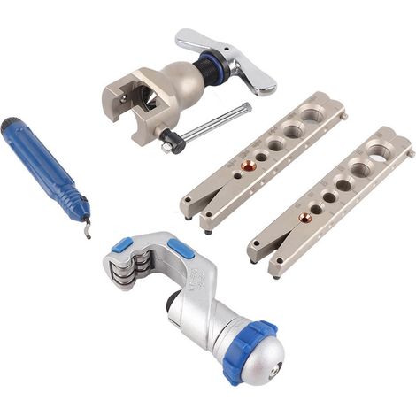 Ensemble d'outils à cliquet pour évasement de tubes à cône excentrique WK-806Ft L pour réfrigération (1/5)