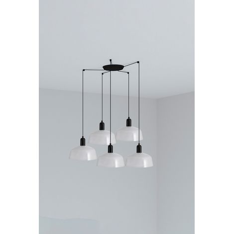 TATAWIN M 5L Colgante cristal blanco