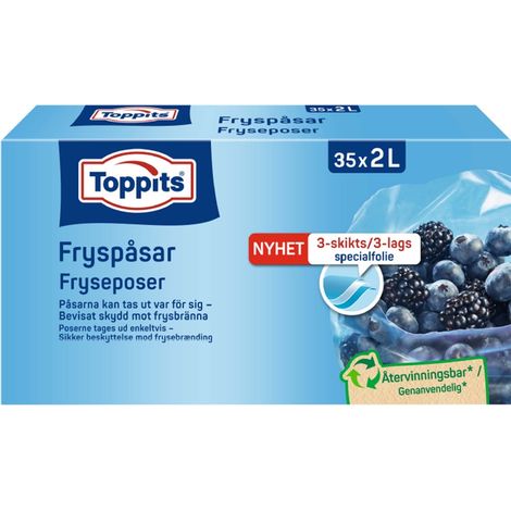 Trash Bags 2L, 35 Pack
