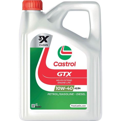 Olio motore lubrificante auto GTX Ultraclean 10W40 A3/B4 4L (1/3)