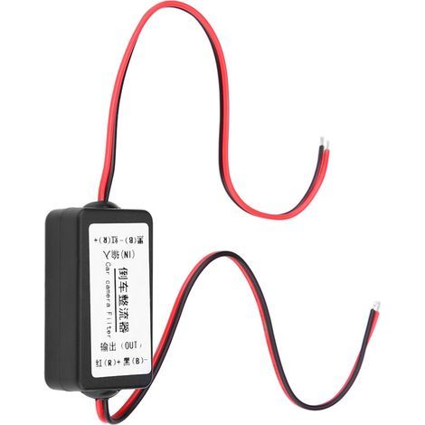 12V Relais de Redresseur Caméra de Recul, Redresseur de Filtre Condensateur de Relais de Puissance Courant Continu (1/5)