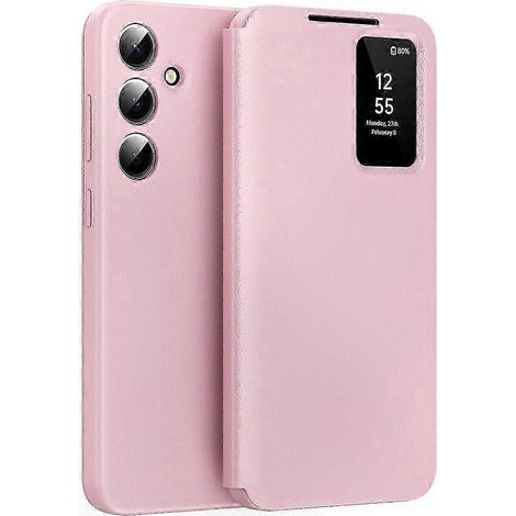 5G-Handyhülle aus Leder mit Kartenhalter, praktischer Sichtklappe, integriertem Kartenfach, stilvoller Smartphone-Schutzhülle (1/5)