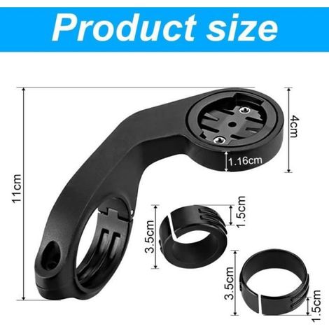 Support GPS Guidon de Vélo - Compatible - Support de Guidon Avant - Adaptateur pour Ordinateur (1/4)