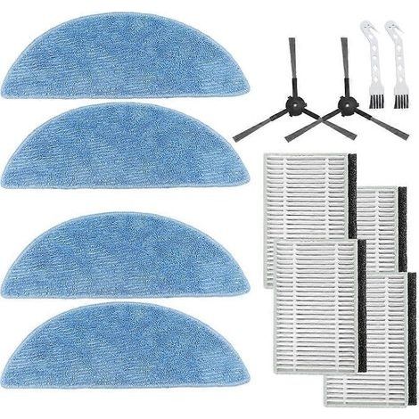 Accessoires de rechange pour aspirateur robot Ecovacs YeediY1 Plus : brosse latérale, filtre, chiffon de nettoyage, brosse (1/5)