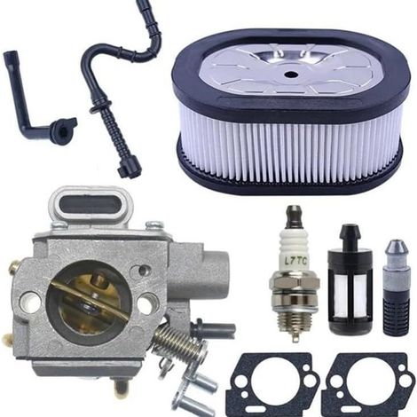 Kit carburateur compatible STIHL MS461, filtre à air, filtre essence, durite essence, 1128 120 0629, pour GS461