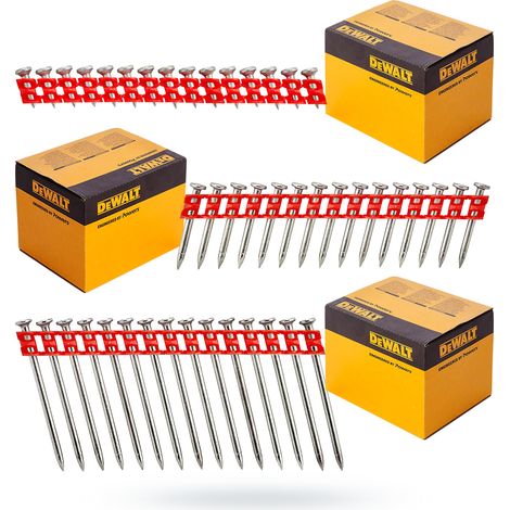 Dewalt – Clous galvanisés pour béton et acier – Longueur 48mm, diamètre 3mm – Lot de 510 clous – Compatible avec DCN890 - DCN8903048