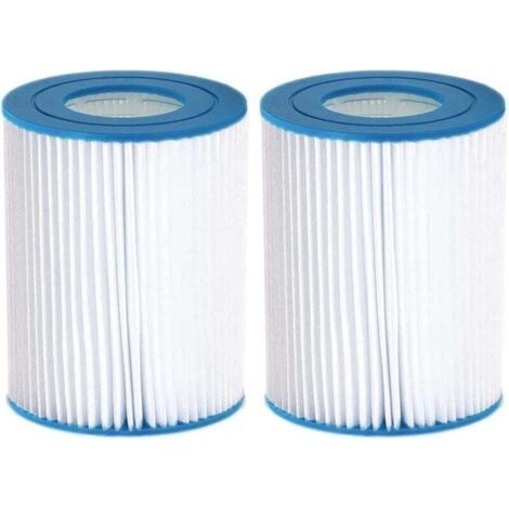Poolfilterkartusche Typ II, Filterkartusche für Bestway 58094 Filterset, universelle Ersatzfilterkartusche für Poolpumpen. (2 Stück) (1/4)