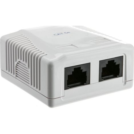 Prise abonné 2 x RJ45 UTP-5e Talvico (1/3)
