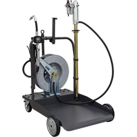 Sealey Air Operated Oil Dispensing System with 10m Retractable Hose Reel AK4562D (1/3)