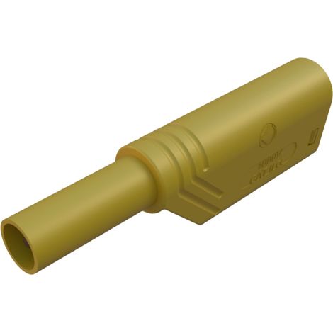 Hirschmann Test & Measurement LAS S WS Sicherheits-Lamellenstecker Stecker, gerade Stift-Ø: 4 mm Gel