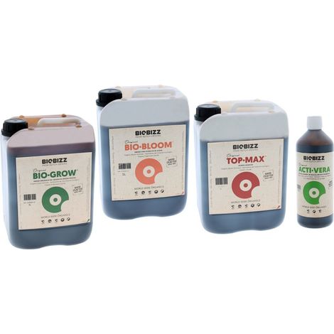 Pack engrais terre BIOBIZZ - 3 x 5 litres (1/3)