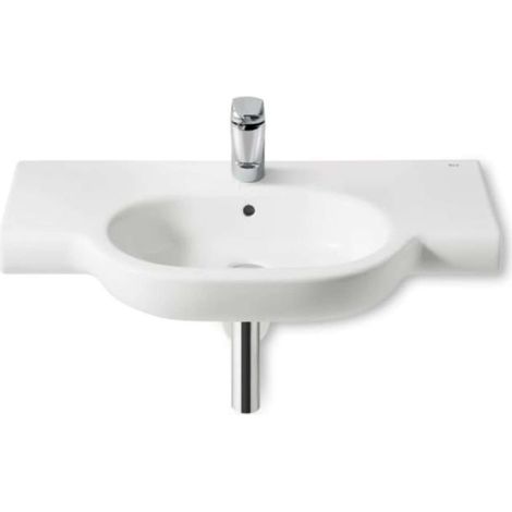 Roca A32724D000 Lavabo Meridian Porcelana Mural 850x460x150mm Color Blanco