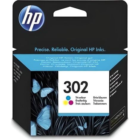Cartouche d'encre originale HP F6U65AE 302