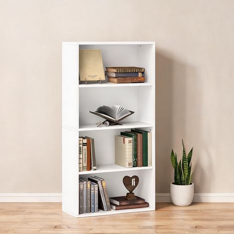 Bibliothèque bianco en truciolare 60 x 24 x 115,5 cm (1/5)