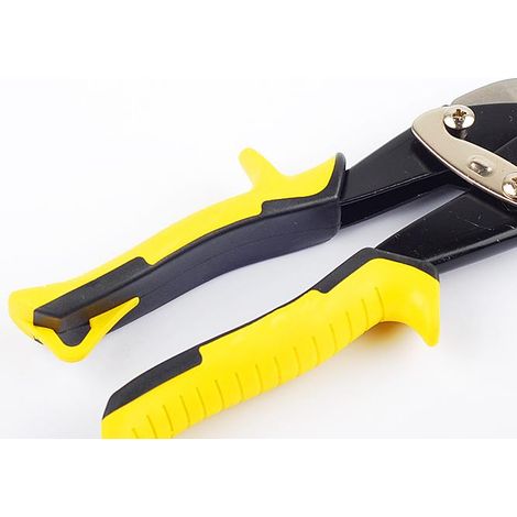 Cisaille Aviation Tête Droite Acier Forgé Chromé Double Action de Pivot pour Plus de Puissance Poignées Ergonomiques Gamme FATMAX Robuste et Ergonomique 1PC (1/3)
