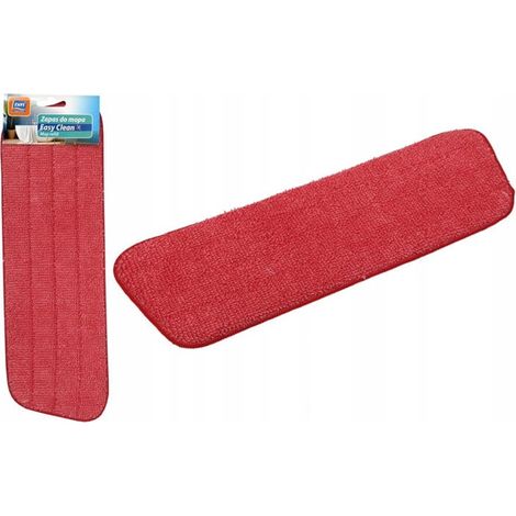 Recambio para mopa plana con pulverizador EASY CLEAN microfibra absorbente