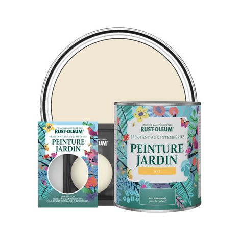 Peinture Jardin, Finition Mat - Calcaire (1/3)