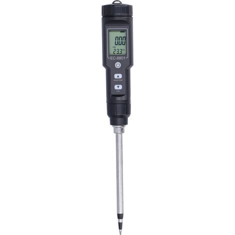 Soil conductivity and temperature tester with LCD screen for garden and orchard (1/5)