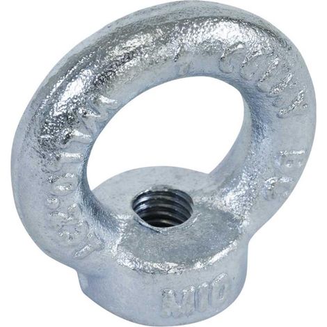 Écrou à œil – Radix – M6 – Acier zingué – DIN 582 (25 pièces)