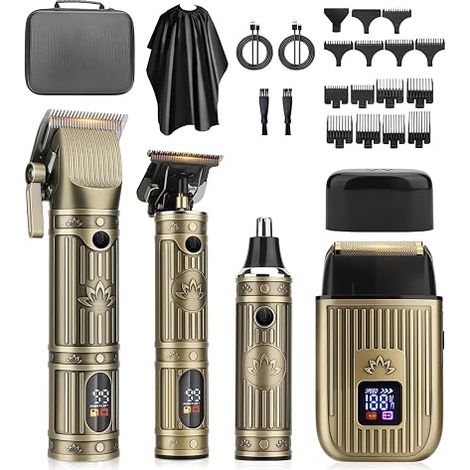 Hair Clippers Hair Clipper Set Hair Clipper Trimmer Set Hair Trimmer Razor Razor Nose Hair Trimmer (1/5)