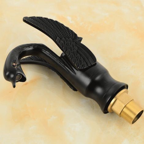 Rubinetto per lavabo da appoggio in rame antico con acqua calda e fredda - ALTRO (1/3)