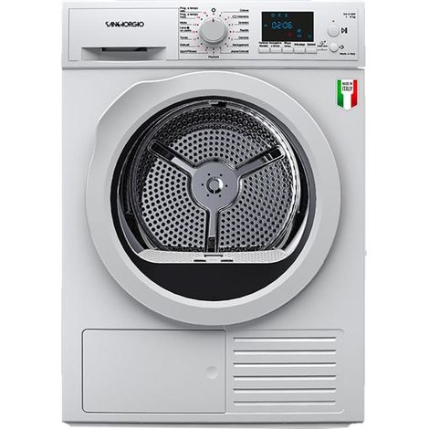 SanGiorgio SDR8P asciugatrice Libera installazione Caricamento frontale 8 kg A++ Bianco