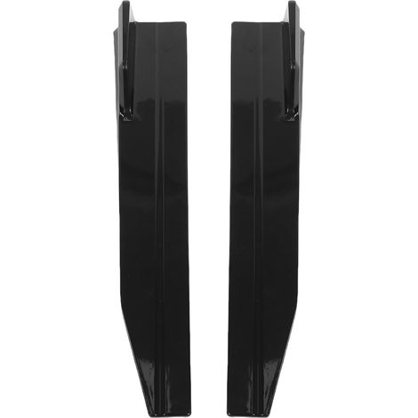Diffuseur d'ailes de Jupe Latérale Universel, Séparateur de Becquet d'extension 'aile de Lèvre Latérale de Carrosserie en Plastique ABS, Diffuseur de Jupe pour la Plupart des Véhicules (1/5)