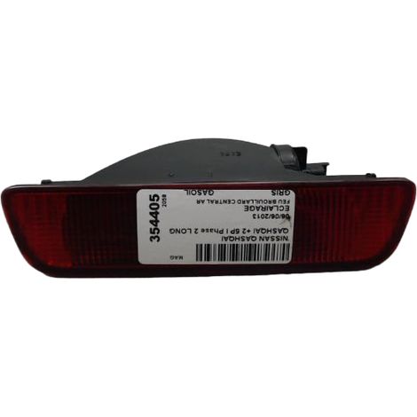 [PRODUIT D'OCCASION] Feu Brouillard Central Arriere NISSAN Qashqai +2 I Phase 2 Long 2010-2014 ♻️ Ref Oe. 26580jd00b - Garantie à vie (1/2)