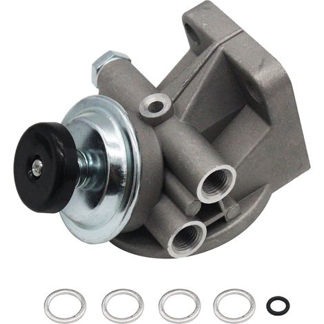 Pompe d'amorçage de filtre à carburant en aluminium - Remplacement des pièces défectueuses pour une meilleure performance - Convient aux conduites à gauche et à droite (1/5)