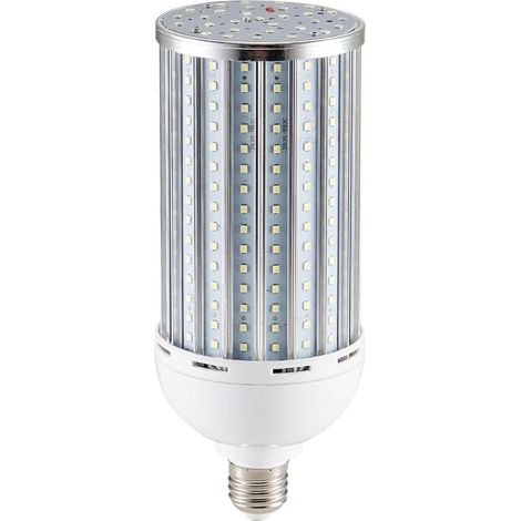 E27 60W LED-Maiskolbenlampe, Warmweiß 3000K, 6000 Lumen, entspricht 500W, 85-265V Wechselstrom
