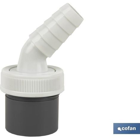 Cofan – Raccordement PVC Ø40 mm – Prise auxiliaire pour électroménager – Résistant à la corrosion – Installation facile