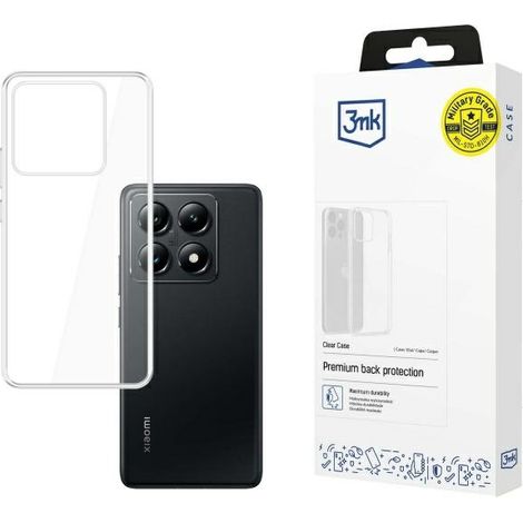 Coque transparente 3mk pour Xiaomi 14T Pro