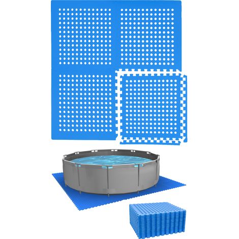 Alfombra para Piscina de 244 cm - 28 Esteras - Juego de Alfombrillas Protectoras (1/5)