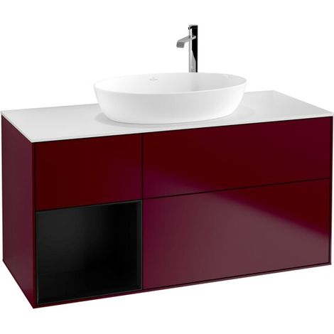 Villeroy & Boch F941PDHB Meuble sous-lavabo Finion F94 (1/2)
