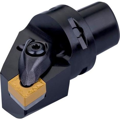 Klemmhalter ISO C6-DCLNL-45065-12 D.63mm m. Polygonkupplung Linkslauf