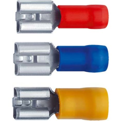 Klauke Flachsteckhülse 4-6qmm 750/9 100 Stk