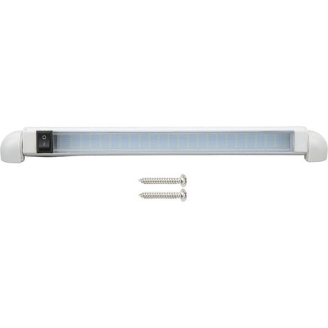 Plafonnier LED pour bateau, 12V, 24LED, forte étanchéité, étanche IP65, lumière blanche brillante, pour Yacht, camping-car, bateau
