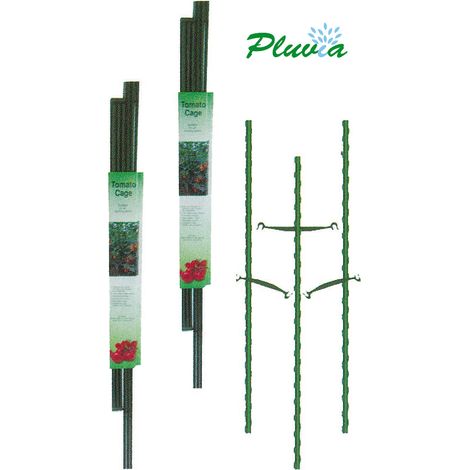PLUVIA Tutor de acero plastificado verde 16mm x 2,10 metros