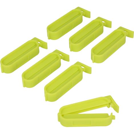 Set 7 clip chiudi sacchetto in plastica pp cm 6 - metaltex (1/4)