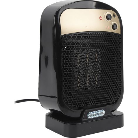Radiateur céramique portable 1200W silencieux pour chambre et bureau, chauffage d'appoint sûr 220V (1/5)