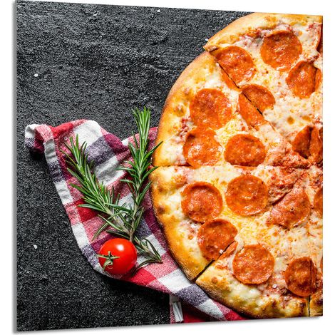GLASPLATTE FÜR KÜCHE 60x65 Pizza (1/5)