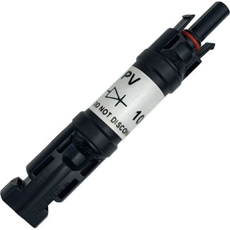 Panneau solaire MC4 Connecteurs de branchement T / Y Raccord de répartition de câble,15A,2pcs (1/4)