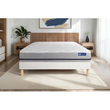 Kit rete e materasso matrimoniale Actiflex soft 150x190cm - Spessore : 20cm - Molle insacchettate - Moderatamente rigido (1/5)