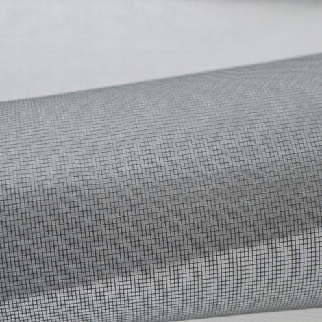 Toile moustiquaire en fibre de verre Gris clair 150 cm