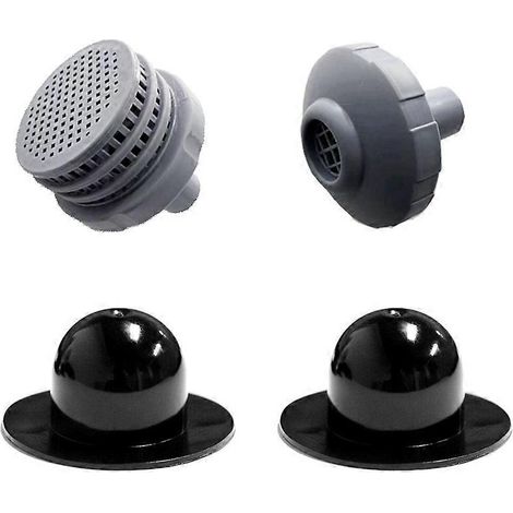 Raccord de tuyau de rechange avec bouchon : Pour piscines hors sol Intex Bestway Intex