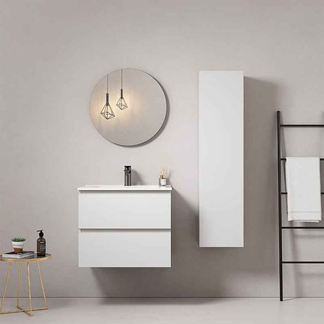 Semicolonna Sospesa H.120 cm Bianco - Fiji Paint (1/4)