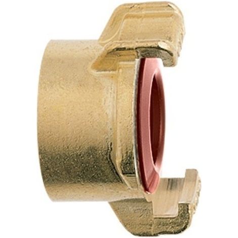 Acople Riego Roscado H 1" Laton Garra 40Mm Geka Plus K